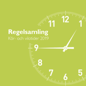 Information om kör- och vilotider